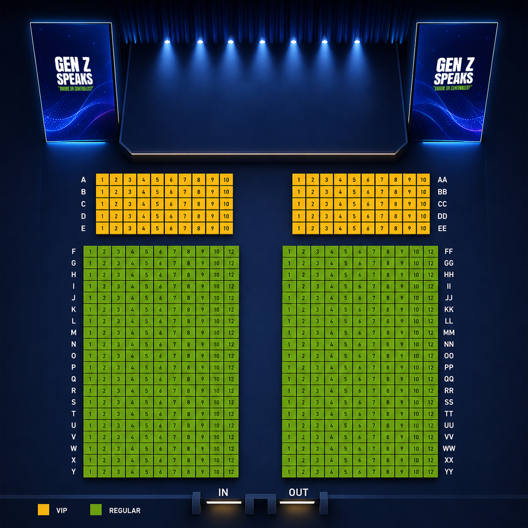 GEN Z SPEAKS - Presale Ticket - Gambar 3